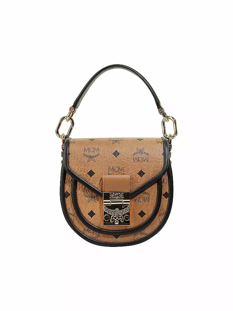 Mcm Schultertasche Patricia Visetos Braun